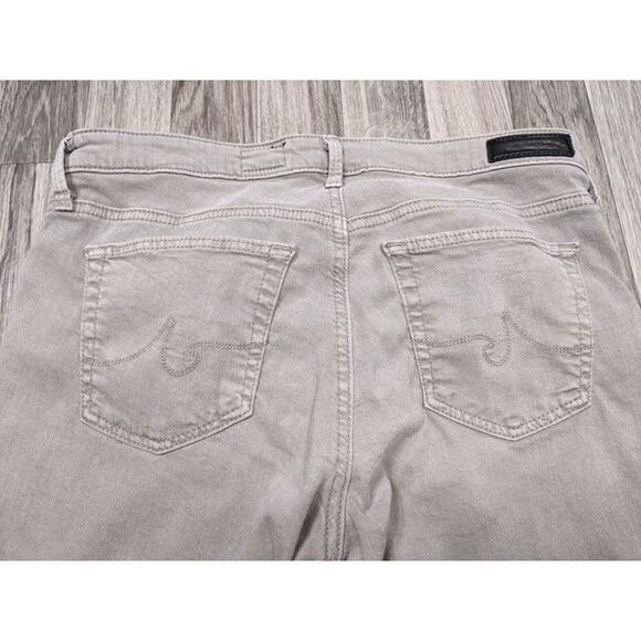 Adriano Goldschmied Womens Size 29 R Embroidered Ankle Grey Leggings Jeans - Picture 3 of 10